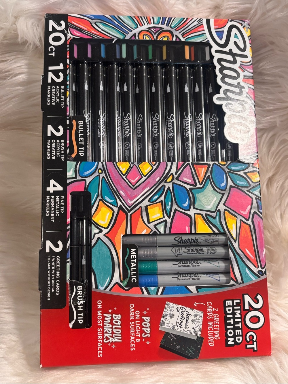 Sharpie Creative Marker Set 20ct - Acrylic Paint Markers Holiday Gift Set - NEW